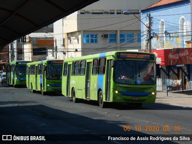 EMTRACOL - Empresa de Transportes Coletivos 03251 na cidade de Teresina, Piauí, Brasil, por Francisco de Assis Rodrigues da Silva. Número da foto: #8265024.