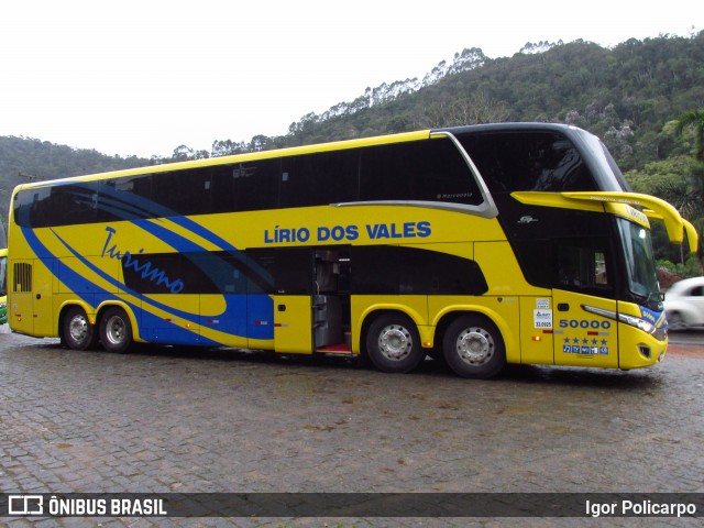 Viação Lírio dos Vales 50000 na cidade de Santa Teresa, Espírito Santo, Brasil, por Igor Policarpo. ID da foto: 8330900.