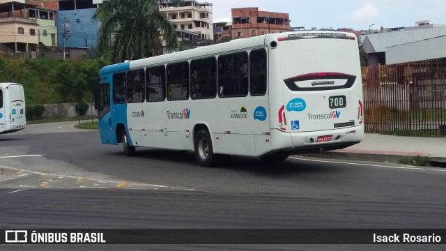 Santa Zita Transportes Coletivos 21201 na cidade de Cariacica, Espírito Santo, Brasil, por Isack Rosario. Número da foto: #8331346.