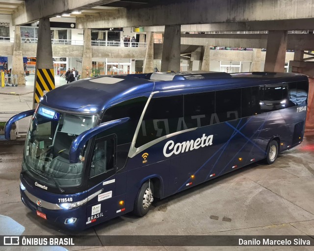 Viação Cometa 719540 na cidade de Curitiba, Paraná, Brasil, por Danilo Marcelo Silva. Número da foto: #8330153.