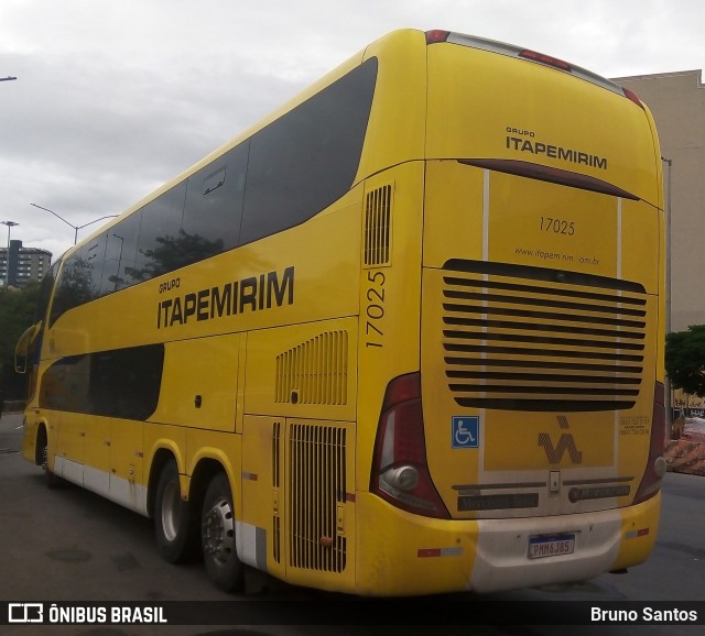 Viação Itapemirim 17025 na cidade de Belo Horizonte, Minas Gerais, Brasil, por Bruno Santos. Número da foto: #8330448.