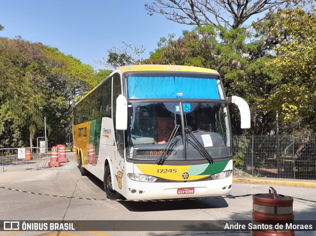 Empresa Gontijo de Transportes 17245 na cidade de São Paulo, São Paulo, Brasil, por Andre Santos de Moraes. Número da foto: #8329987.