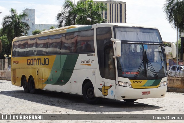 Empresa Gontijo de Transportes 12570 na cidade de Governador Valadares, Minas Gerais, Brasil, por Lucas Oliveira. ID da foto: 8329768.