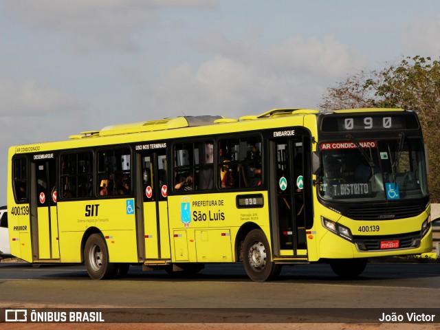 Viação Primor 400.139 na cidade de São Luís, Maranhão, Brasil, por João Victor. ID da foto: 8329346.