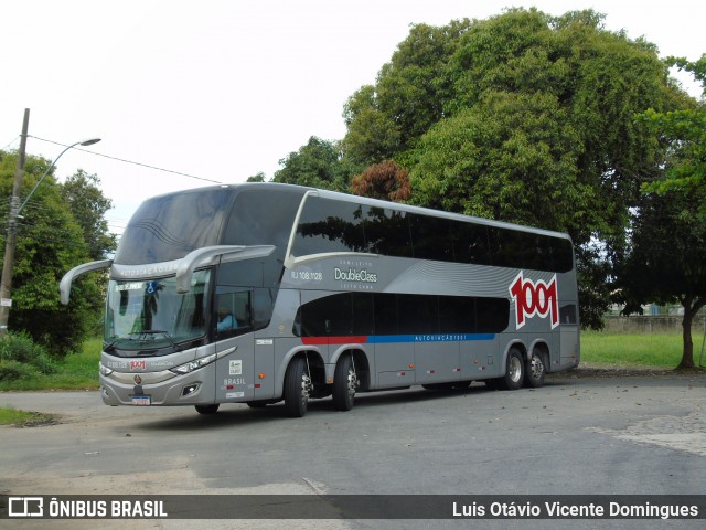 Auto Viação 1001 RJ 108.1128 na cidade de Campos dos Goytacazes, Rio de Janeiro, Brasil, por Luis Otávio Vicente Domingues. ID da foto: 8330859.