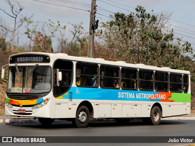 Viação Primor 37-511 na cidade de São Luís, Maranhão, Brasil, por João Victor. ID da foto: 8329843.