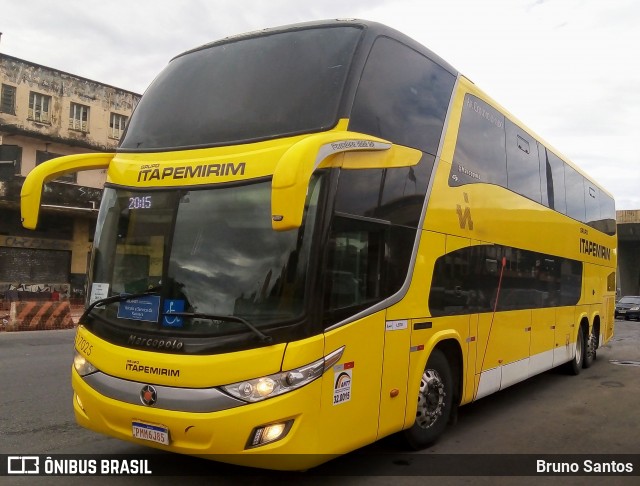 Viação Itapemirim 17025 na cidade de Belo Horizonte, Minas Gerais, Brasil, por Bruno Santos. ID da foto: 8330440.