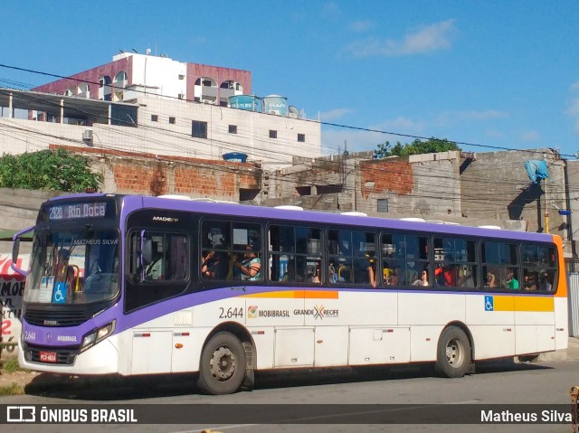 Mobibrasil São Lourenço >>> Mobi-PE 2.644 na cidade de Olinda, Pernambuco, Brasil, por Matheus Silva. Número da foto: #8356120.