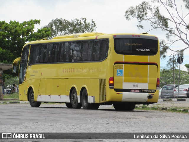 Viação Itapemirim 5805 na cidade de Caruaru, Pernambuco, Brasil, por Lenilson da Silva Pessoa. Número da foto: #8358702.
