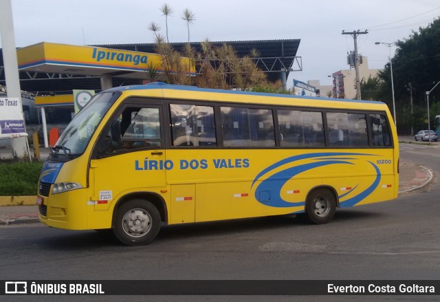 Viação Lírio dos Vales 10200 na cidade de Cariacica, Espírito Santo, Brasil, por Everton Costa Goltara. Número da foto: #8358534.