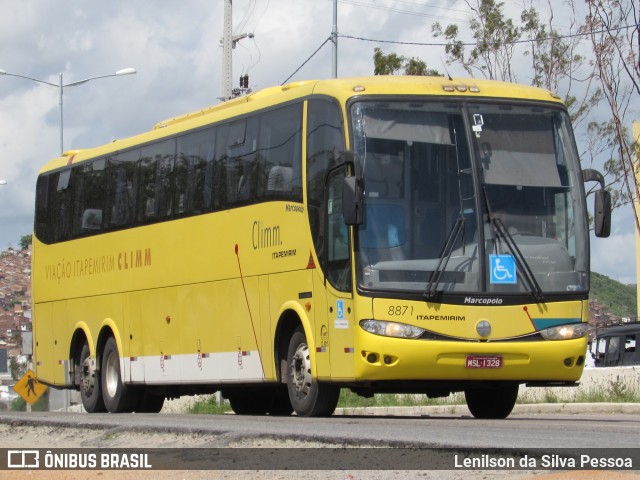 Viação Itapemirim 8871 na cidade de Caruaru, Pernambuco, Brasil, por Lenilson da Silva Pessoa. ID da foto: 8358262.