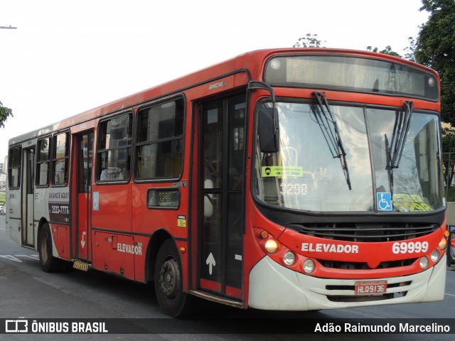 Viação Santa Edwiges 69999 na cidade de Belo Horizonte, Minas Gerais, Brasil, por Adão Raimundo Marcelino. Número da foto: #8358867.