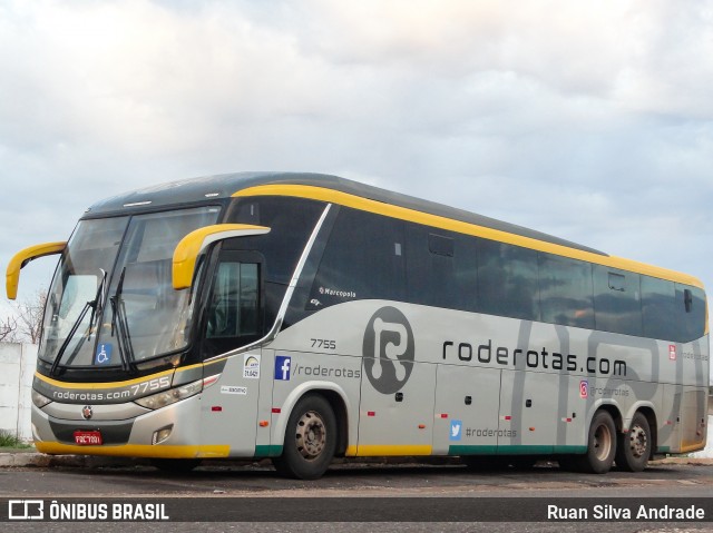 RodeRotas - Rotas de Viação do Triângulo 7755 na cidade de Imperatriz, Maranhão, Brasil, por Ruan Silva Andrade. ID da foto: 8355891.