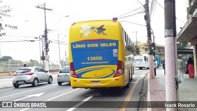 Viação Lírio dos Vales 13600 na cidade de Vitória, Espírito Santo, Brasil, por Isack Rosario. ID da foto: 8355976.