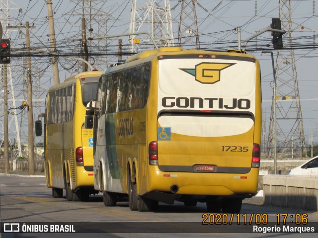 Empresa Gontijo de Transportes 17235 na cidade de São José dos Campos, São Paulo, Brasil, por Rogerio Marques. Número da foto: #8356935.