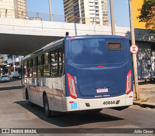 Urca Auto Ônibus 40866 na cidade de Belo Horizonte, Minas Gerais, Brasil, por Júlio César. Número da foto: #8356134.
