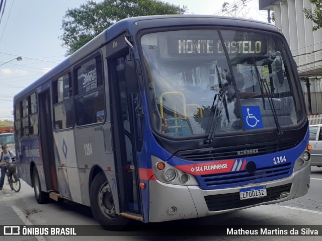 Viação Sul Fluminense 1264 na cidade de Volta Redonda, Rio de Janeiro, Brasil, por Matheus Martins da Silva. Número da foto: #8356275.