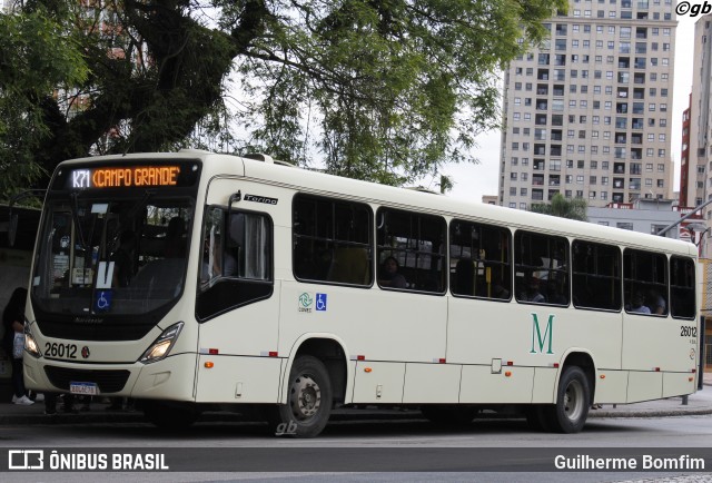 Viação do Sul 26012 na cidade de Curitiba, Paraná, Brasil, por Guilherme Bomfim. ID da foto: 8359051.