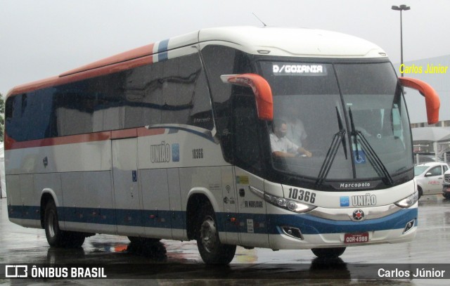 Expresso União 10366 na cidade de Goiânia, Goiás, Brasil, por Carlos Júnior. Número da foto: #8358015.