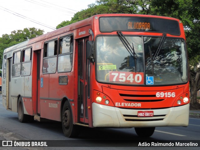 Viação Santa Edwiges 69156 na cidade de Belo Horizonte, Minas Gerais, Brasil, por Adão Raimundo Marcelino. ID da foto: 8358833.