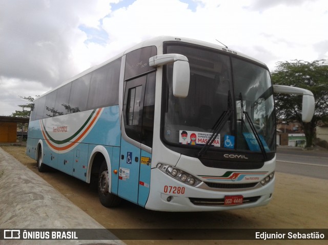 TBS - Travel Bus Service > Transnacional Fretamento 07280 na cidade de Nazaré da Mata, Pernambuco, Brasil, por Edjunior Sebastião. ID da foto: 8360634.