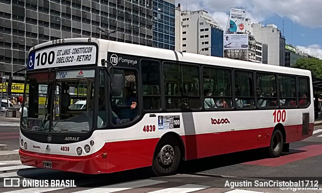 Tarsa 4839 na cidade de Ciudad Autónoma de Buenos Aires, Argentina, por Agustin SanCristobal1712. ID da foto: 8360941.