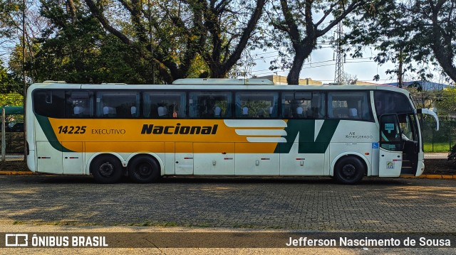 Viação Nacional 14225 na cidade de São Paulo, São Paulo, Brasil, por Jefferson Nascimento de Sousa. ID da foto: 8359802.