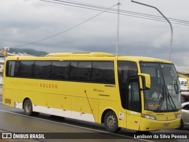 Viação Itapemirim 45807 na cidade de Caruaru, Pernambuco, Brasil, por Lenilson da Silva Pessoa. ID da foto: 8364987.