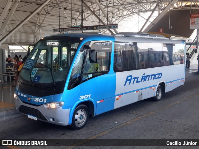 ATT - Atlântico Transportes e Turismo 301 na cidade de Lauro de Freitas, Bahia, Brasil, por Cecílio Júnior. Número da foto: #8363797.