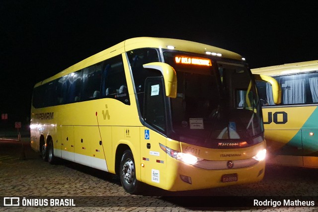 Viação Itapemirim 60011 na cidade de João Monlevade, Minas Gerais, Brasil, por Rodrigo Matheus. Número da foto: #8365251.