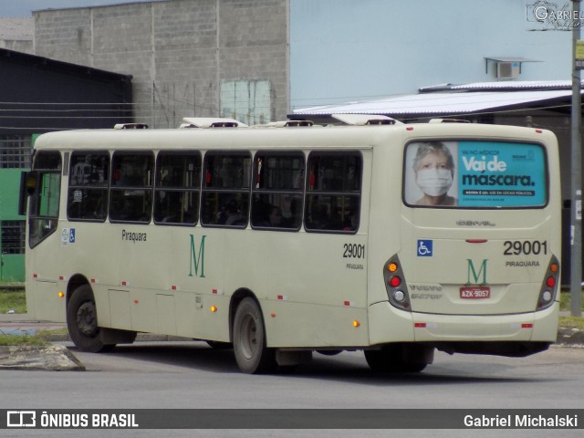 Viação Piraquara 29001 na cidade de Pinhais, Paraná, Brasil, por Gabriel Michalski. Número da foto: #8363280.