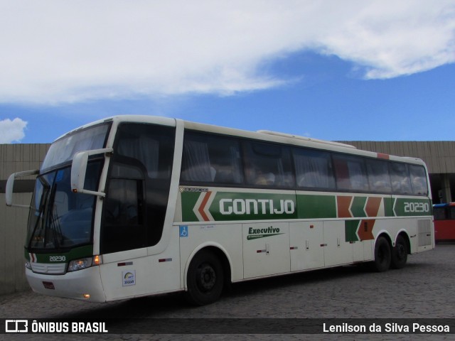 Empresa Gontijo de Transportes 20230 na cidade de Caruaru, Pernambuco, Brasil, por Lenilson da Silva Pessoa. Número da foto: #8364802.