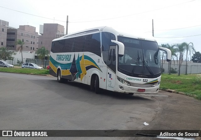 Viação Transpiauí 522 na cidade de Taguatinga, Distrito Federal, Brasil, por Adilson de Sousa. ID da foto: 8365296.