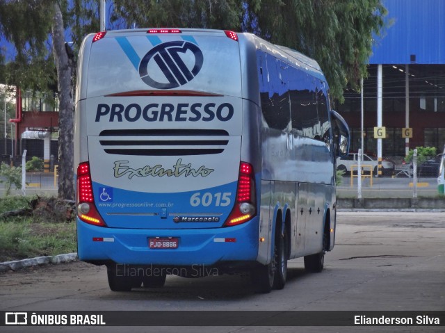 Auto Viação Progresso 6015 na cidade de Natal, Rio Grande do Norte, Brasil, por Elianderson Silva. Número da foto: #8363906.