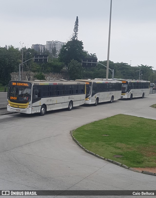 Real Auto Ônibus A41188 na cidade de Rio de Janeiro, Rio de Janeiro, Brasil, por Caio Belluca. Número da foto: #8365744.