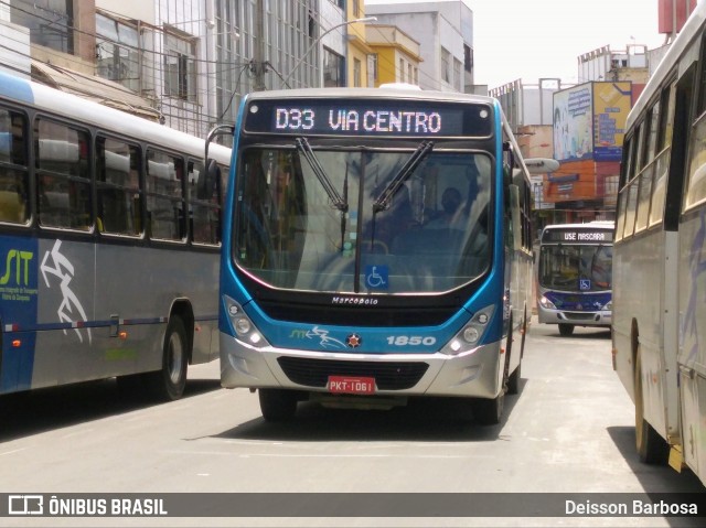 ATT - Atlântico Transportes e Turismo 1850 na cidade de Vitória da Conquista, Bahia, Brasil, por Deisson Barbosa. Número da foto: #8366916.