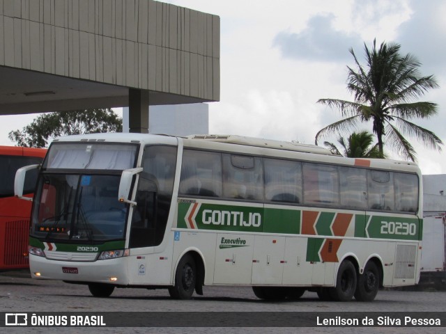 Empresa Gontijo de Transportes 20230 na cidade de Caruaru, Pernambuco, Brasil, por Lenilson da Silva Pessoa. ID da foto: 8367041.