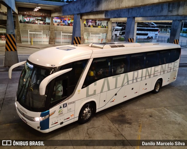 Auto Viação Catarinense 3410 na cidade de Curitiba, Paraná, Brasil, por Danilo Marcelo Silva. ID da foto: 8365465.