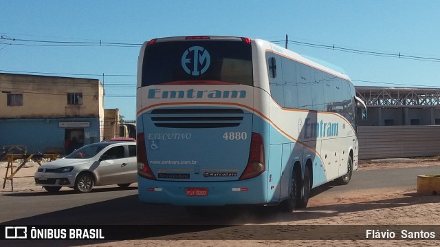 Emtram 4880 na cidade de Barra da Estiva, Bahia, Brasil, por Flávio  Santos. Número da foto: #8365775.