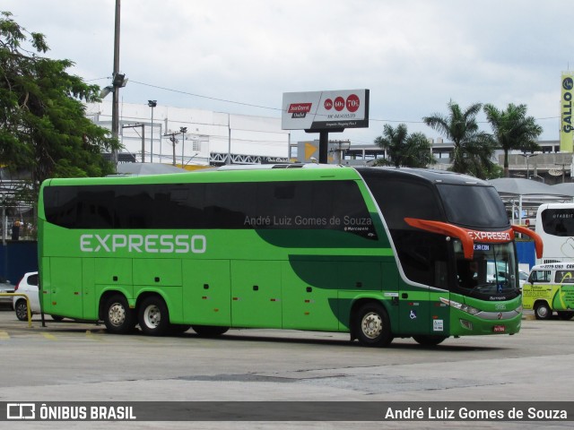 Expresso Transporte e Turismo Ltda. 3185 na cidade de Goiânia, Goiás, Brasil, por André Luiz Gomes de Souza. ID da foto: 8366871.