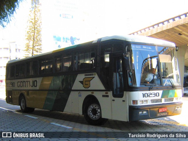 Empresa Gontijo de Transportes 10230 na cidade de Belo Horizonte, Minas Gerais, Brasil, por Tarcisio Rodrigues da Silva. ID da foto: 8366740.