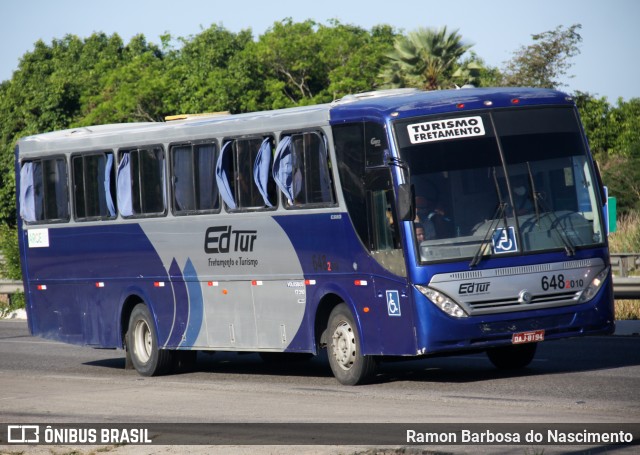 Edtur Fretamento e Turismo 010 na cidade de Itaitinga, Ceará, Brasil, por Ramon Barbosa do Nascimento. ID da foto: 8366942.