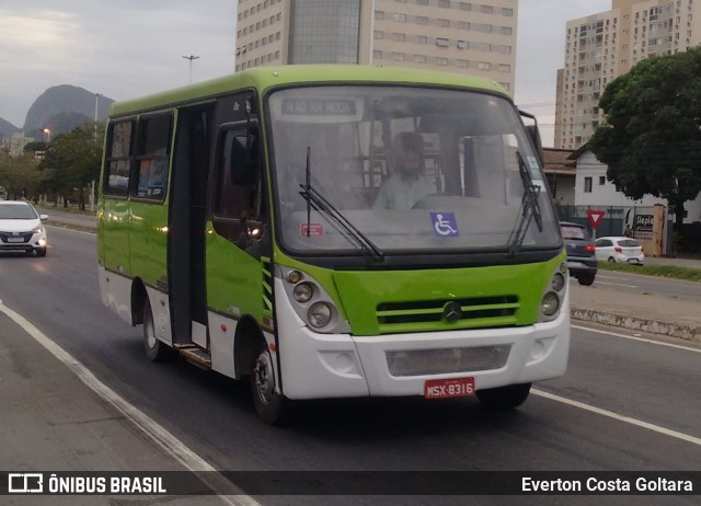 Viação Grande Vitória MSX8316 na cidade de Cariacica, Espírito Santo, Brasil, por Everton Costa Goltara. Número da foto: #8365777.