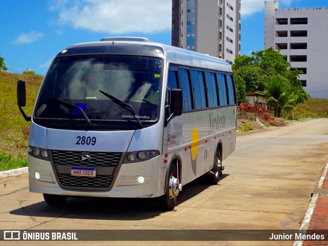 Viação Nordeste 2809 na cidade de Natal, Rio Grande do Norte, Brasil, por Junior Mendes. ID da foto: 8366102.