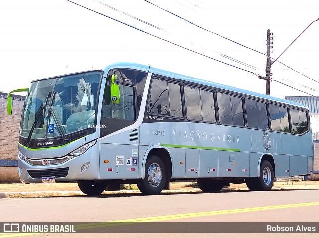 Viação Garcia 83216 na cidade de Jandaia do Sul, Paraná, Brasil, por Robson Alves. Número da foto: #8366904.