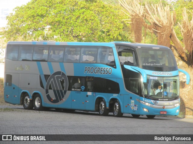 Auto Viação Progresso 6047 na cidade de Maceió, Alagoas, Brasil, por Rodrigo Fonseca. Número da foto: #8367304.