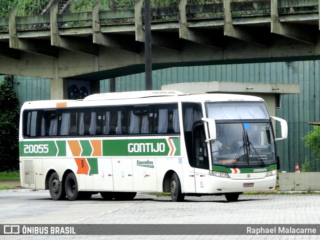 Empresa Gontijo de Transportes 20055 na cidade de Santos, São Paulo, Brasil, por Raphael Malacarne. ID da foto: 8365493.