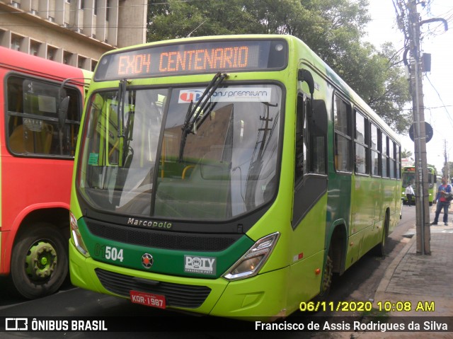 TransPremium 01504 na cidade de Teresina, Piauí, Brasil, por Francisco de Assis Rodrigues da Silva. ID da foto: 8369406.