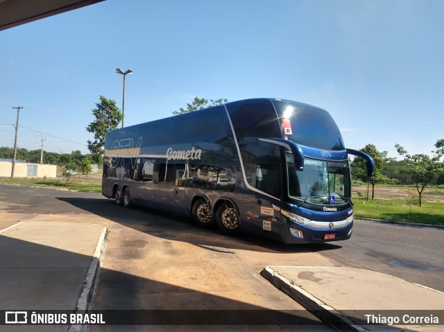 Viação Cometa 18307 na cidade de Catanduva, São Paulo, Brasil, por Thiago Correia. Número da foto: #8368576.