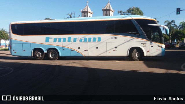 Emtram 4890 na cidade de Barra da Estiva, Bahia, Brasil, por Flávio  Santos. Número da foto: #8369363.